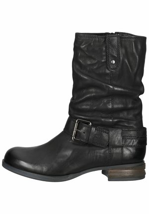 Cowboy-/Bikerstiefelette - black