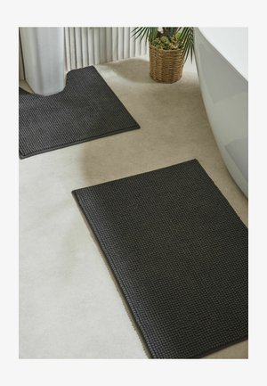 Next, SET OF 2 BOBBLE BATH AND PEDESTAL MAT UNISEX - Badematten Set - charcoal grey