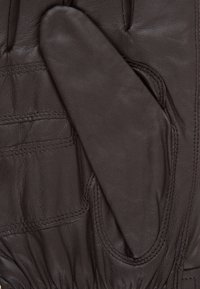 Barbour BURNISHED GLOVES - Rukavice - dark brown