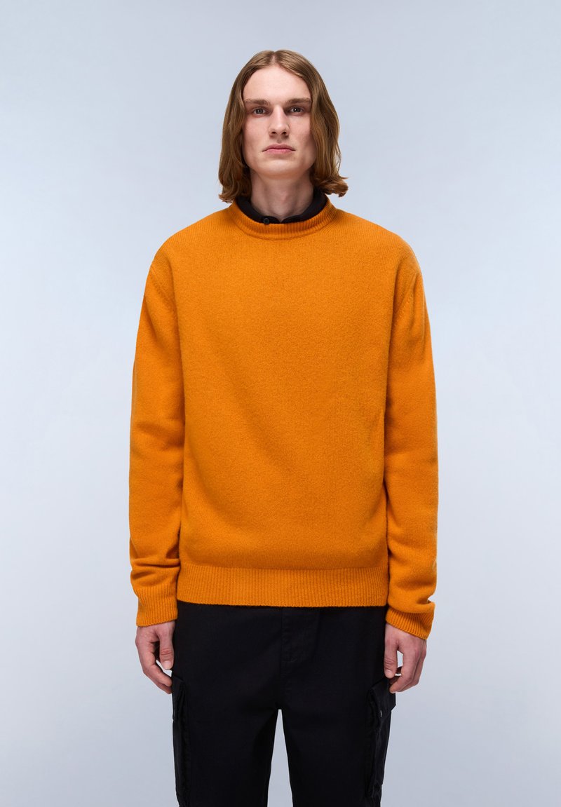 Napapijri ORDIN - Strickpullover - orange pumpkin a