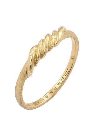 Gedreht Gebürstet  - Ringe - gold-coloured