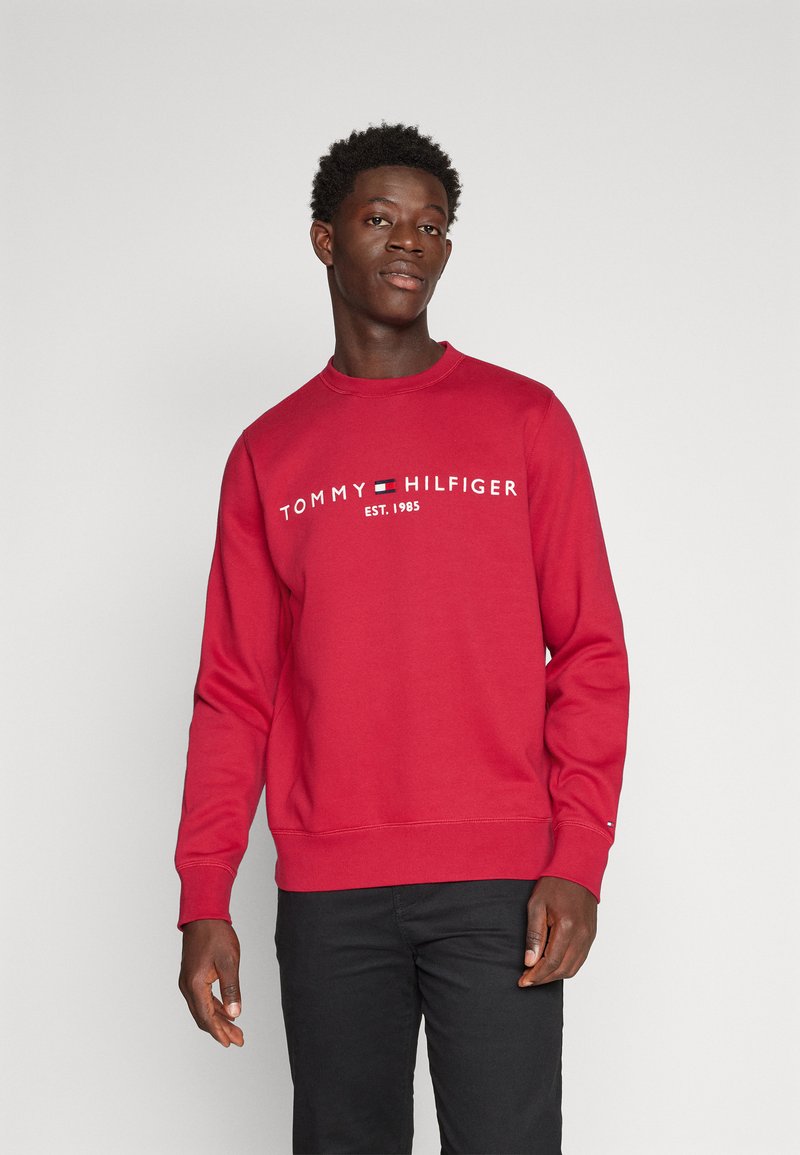 Tommy Hilfiger LOGO - Ikdienas džemperis - royal berry