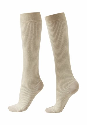 Calcetines hasta la rodilla - beige