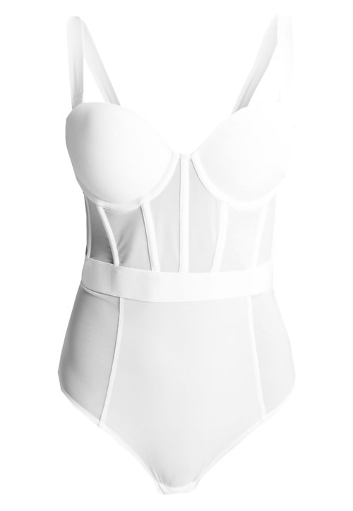 Next FIRM CONTROL CUPPED LACE SLIP Shapewear tan brown/sand