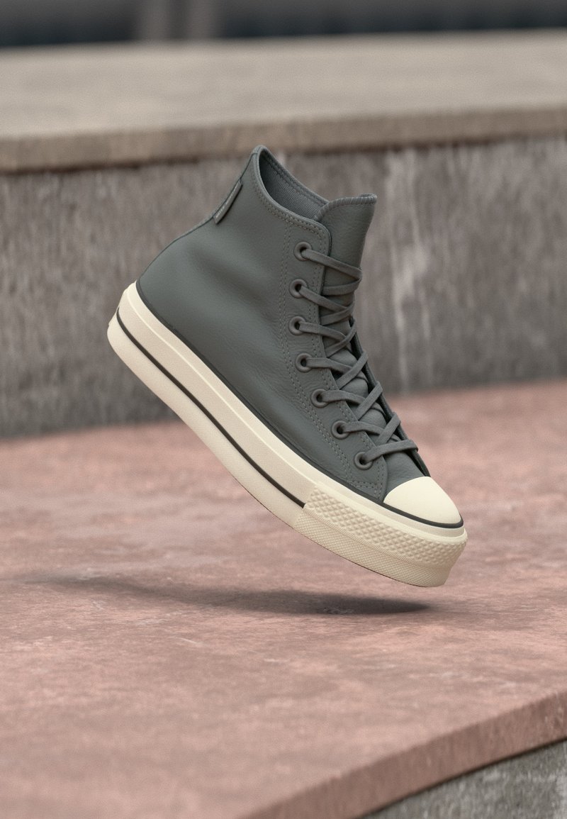 high top schuh grey converse