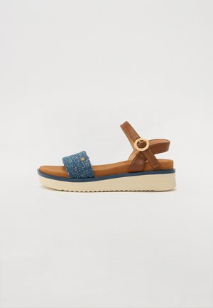 WINONA SANDAL SEMI WEDGE - Sandalen - dark denim