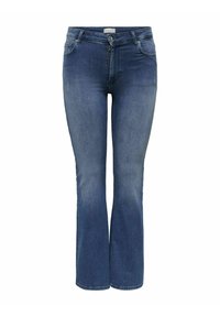 CARWILLY  - Flared-farkut - medium blue denim