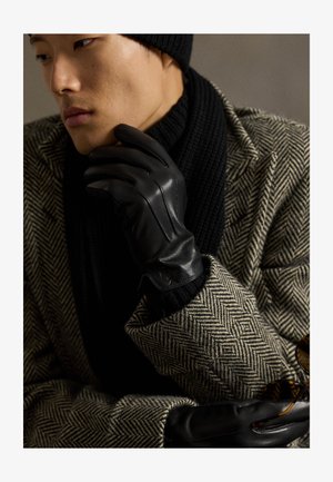Polo Ralph Lauren, SHEEPSKIN TOUCH SCREEN GLOVES - Ръкавици - black
