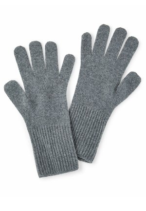 Gloves - dark grey heather