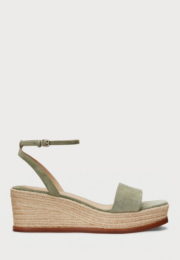 LEONA SUEDE ESPADRILLE - Plateausandalette