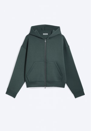 Weekday, SIMON - Sweat zippé - dark green