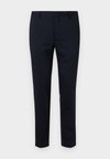 STRETCH SLIM SUIT PANT - Suit trousers - midnight navy