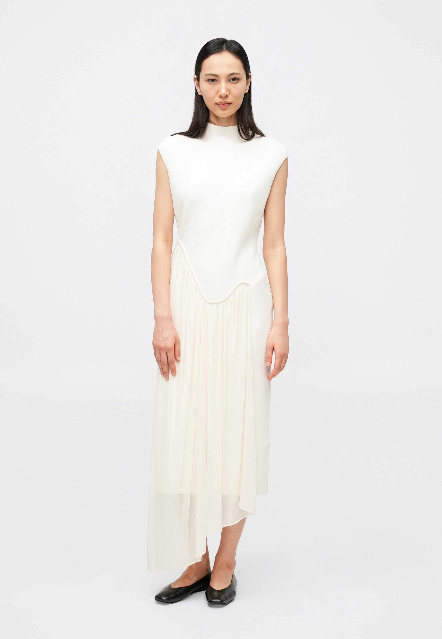 Et Ochs FRANCIS MIDI DRESS - Occasion wear - ivory/off-white - Zalando.ie