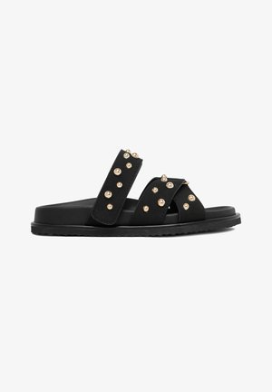 DeeZee, DEEZEE WOMEN'S FLIP-FLOPS BLACK - Slip-on sandaler - black