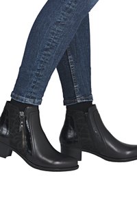 Remonte Boots à talons - schwarz