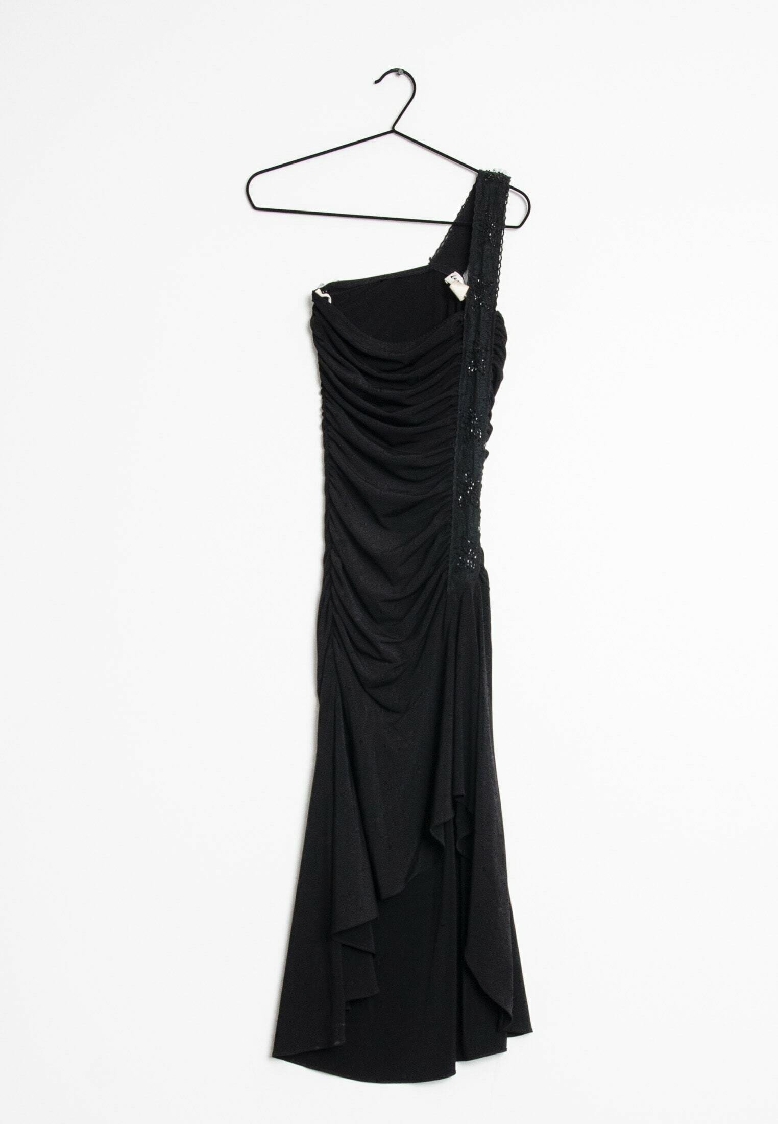 robe noire zalando