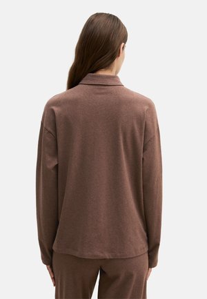 Marc O'Polo, LOUNGEWEAR-STYLES - Haut de pyjama - chocolate brown melange