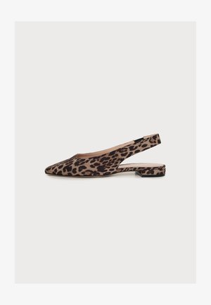 Stuart Weitzman, - Baleriny z odkrytą piętą