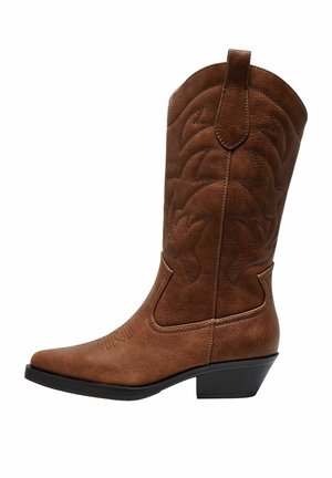Cowboy-/Bikerlaarzen - brown stone
