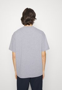 Les Deux DIEGO - T-shirt básica - grey melange/white