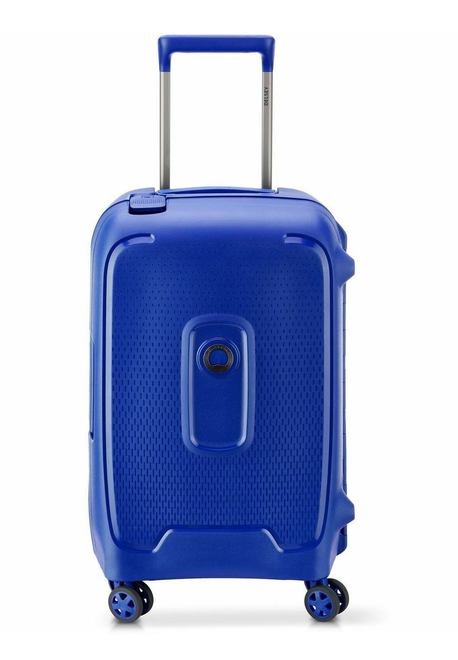 DELSEY Paris - MONCEY - Harde cabinekoffer - 55x35x25 cm - 38 liter - S - Zwart, Zwart, XL, Recyclebaar en gerecycled