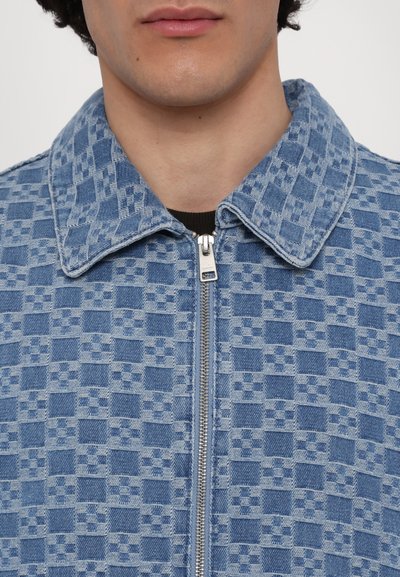 sandro ZIPPER CROSS JACKET - Traper jakna - blue vintage