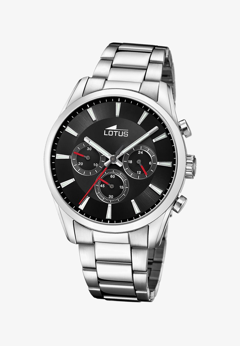 Lotus Montre à aiguilles - silberfarben
