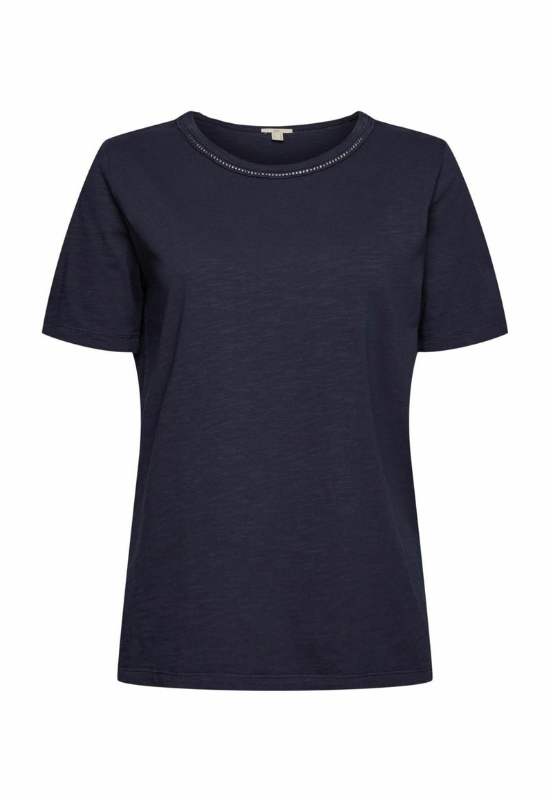 Damen T-Shirts | edc by Esprit T-Shirt basic navy/dunkelblau meliert - HJ24901 Damen T-Shirts | edc by Esprit T-Shirt basic navy/dunkelblau meliert - HJ24901