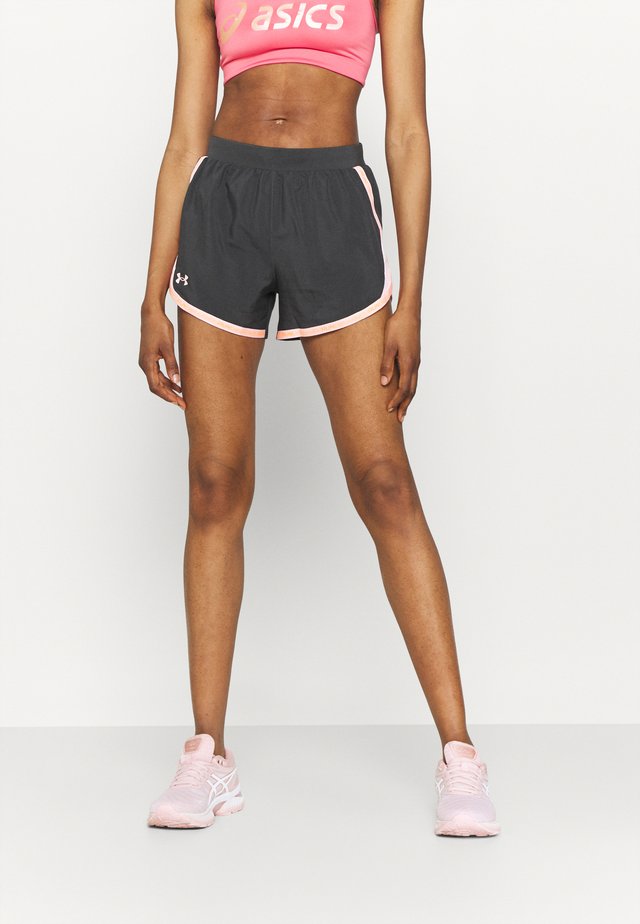 FLY BY 2.0 BRAND SHORT - Sports shorts - jet gray