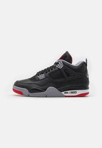 Jordan - AIR JORDAN 4 RETRO  - Visoke tenisice - black/fire red/cement grey/summit white Minijatura 1