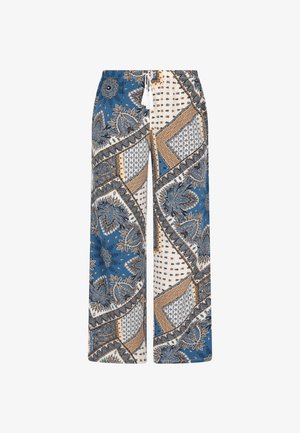 usha, Pantalon classique - blue multicolor