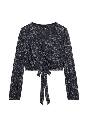 Superdry & Co, VINTAGE FRONT - Bluse - ditsy flower navy