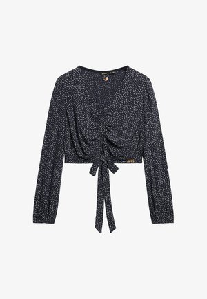 Superdry & Co, VINTAGE FRONT - Bluse - ditsy flower navy