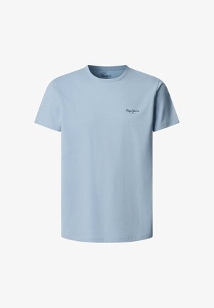 Pepe Jeans, PEPE JEANS BASIC T-SHIRT ORIGINAL BASIC 3N - Lihtne T-särk - soho blue