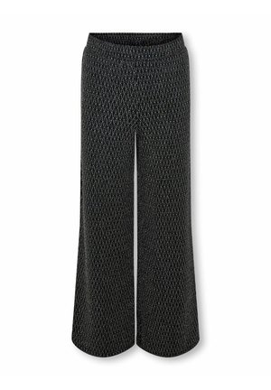 KOGQUEEN GLITTER - Broek - black