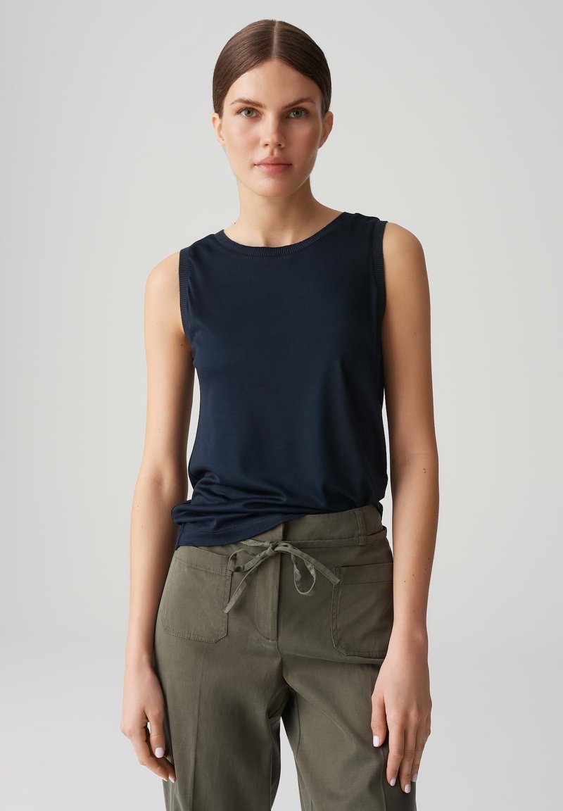 OPUS - REGULAR FIT - Top - coal blue, Enlarge