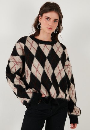 LOOSE FİT - Neule - black
