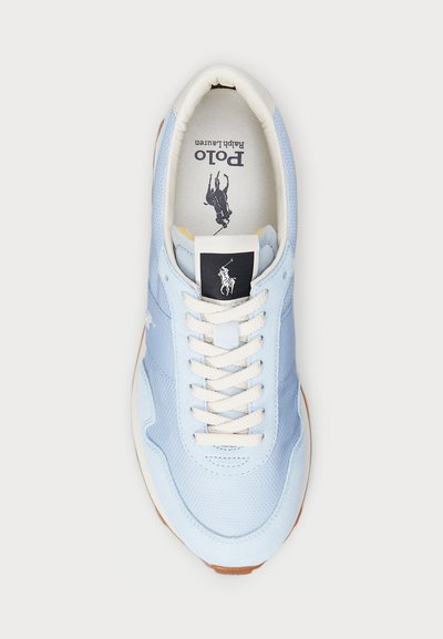 Polo Ralph Lauren TRAIL 125 SUEDE-MESH SNEAKER - Joggesko - cold spring/ecru