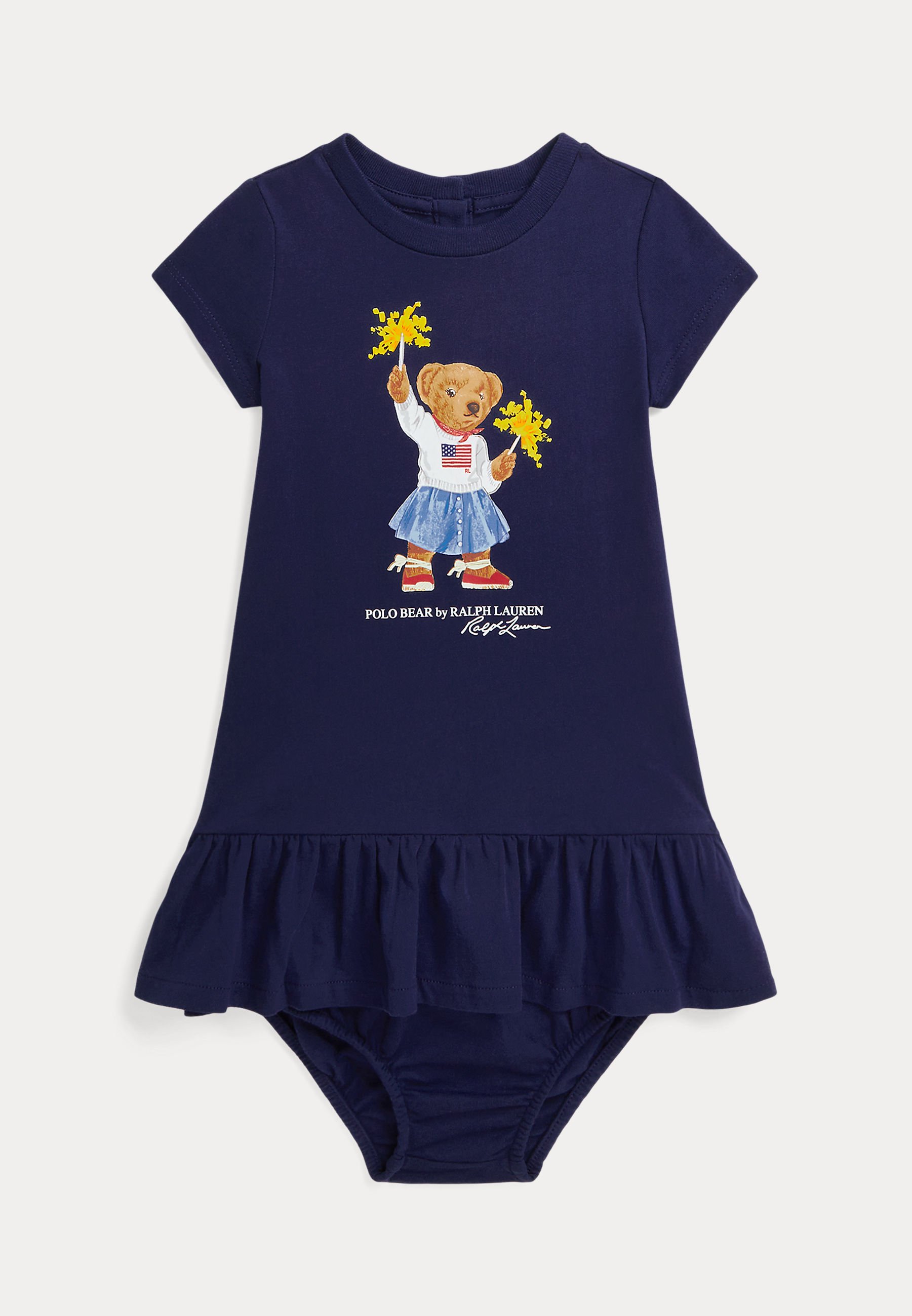 Polo Ralph Lauren POLO BEAR COTTON TEE DRESS &AMP; BLOOMER - Jersey dress