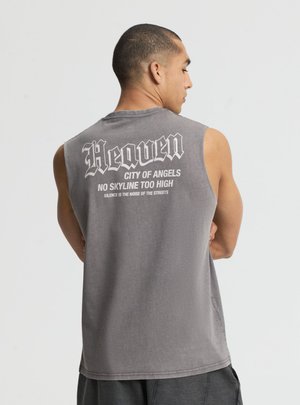 Terranova, T-SHIRT MC STAMPA - Top - grigio topo