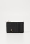 CAMELIA ZIPPED CARD CASE - Rahakott - nero