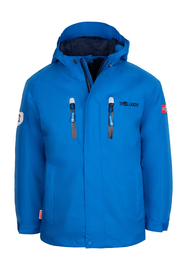Trollkids Outdoorjas blauw Trollkids Outdoorjas blauw
