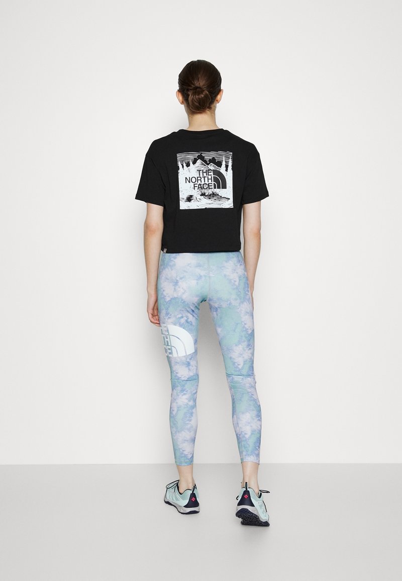 The North Face Leggings purple (Pre-owned) Zalando