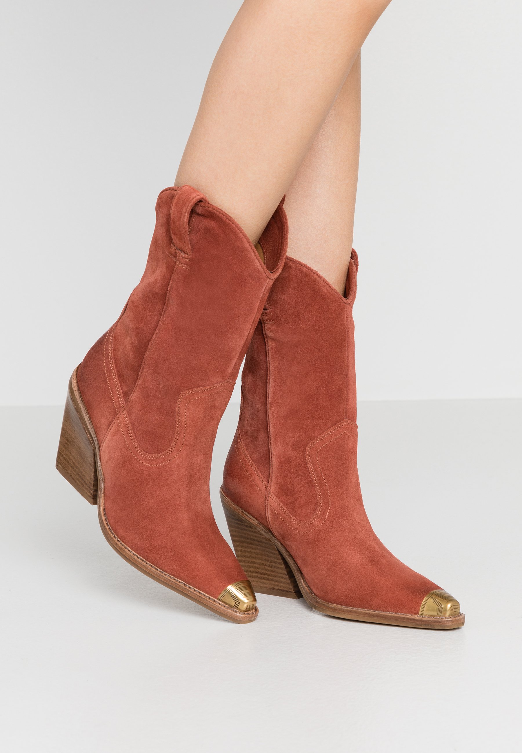 Bronx NEW KOLE Laarzen met hoge hak deep rust Zalando.nl Bronx NEW KOLE Laarzen met hoge hak cognac Zalando.nl