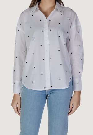 Overhemdblouse - black