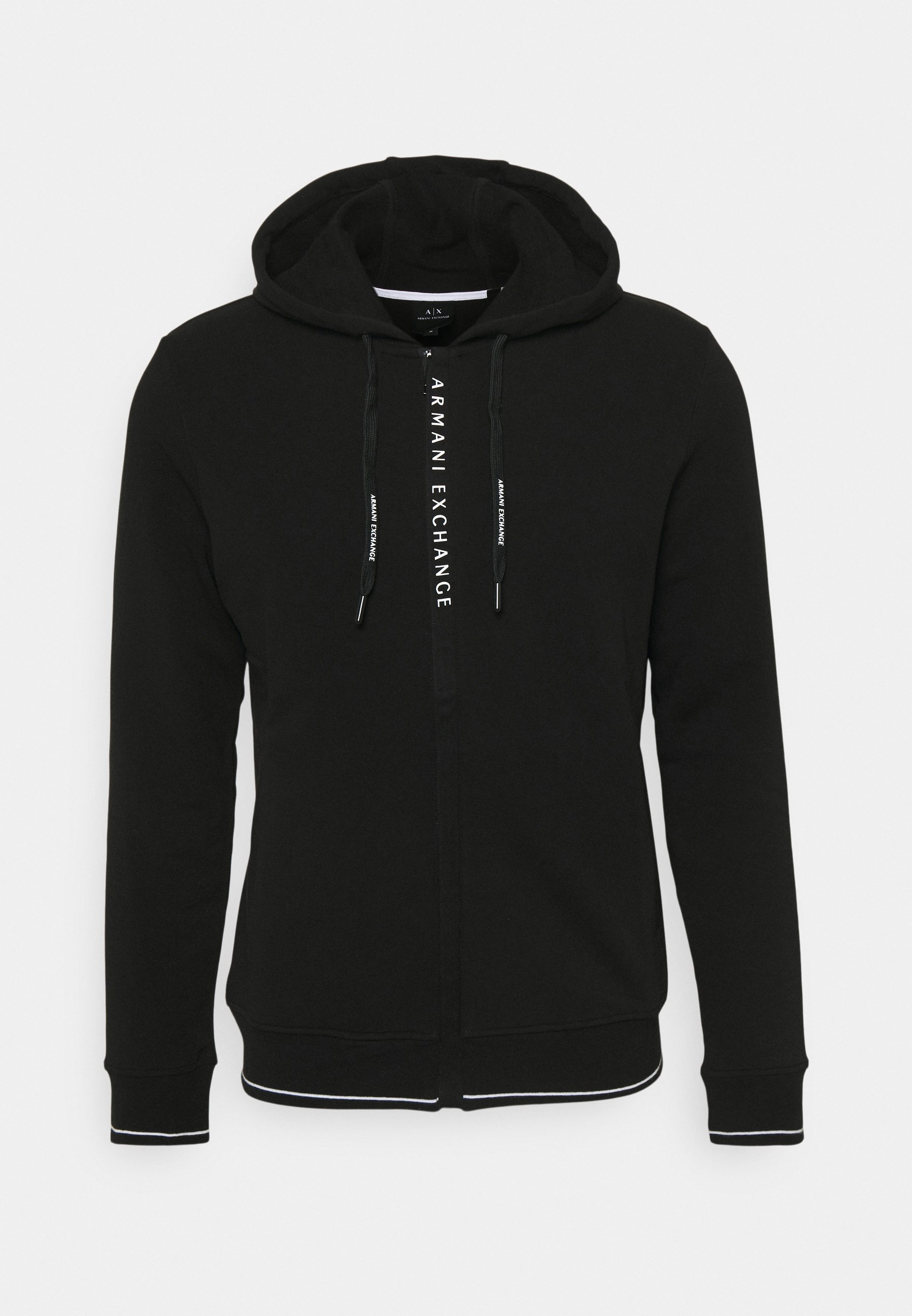 Armani Exchange Zip-up sweatshirt - black - Zalando.co.uk
