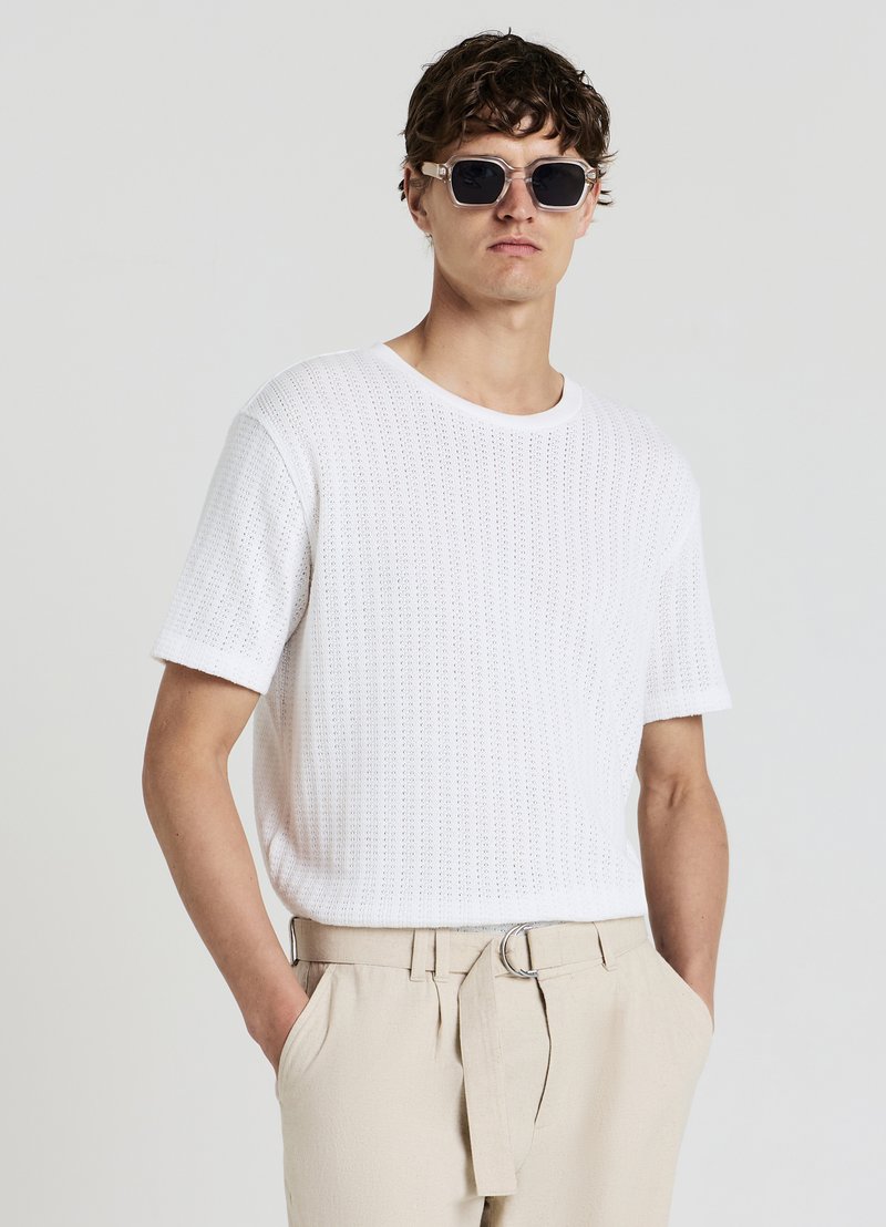Calliope T-shirt basic - bianco ottico