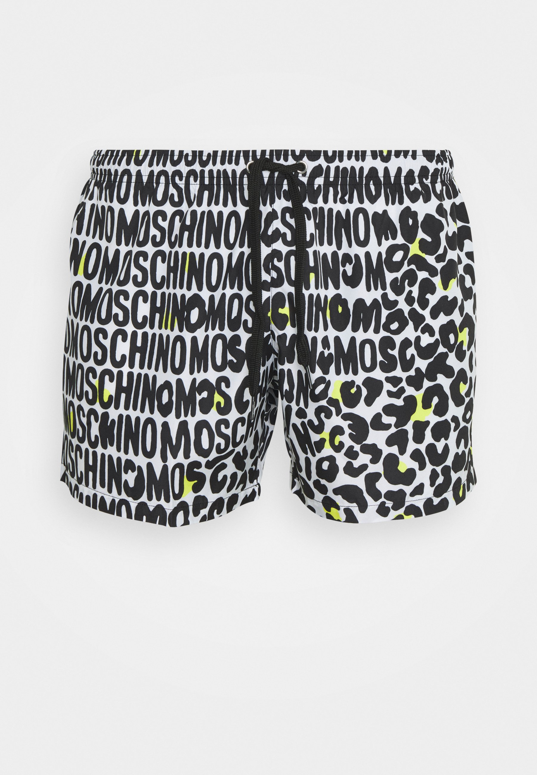 black moschino swim shorts