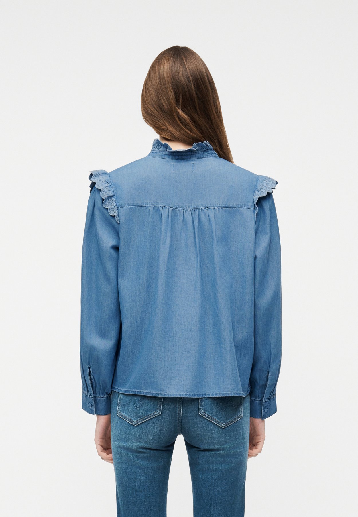 ONLPIPER FRILL SHIRT