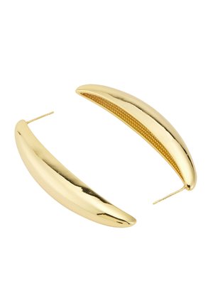 Earrings - gold coloured